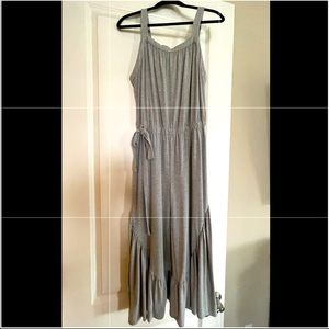 Listicle Heather Grey Jumpsuit, Medium